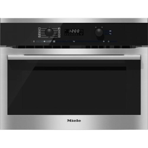 Духовой шкаф с СВЧ Miele H6100B EDST/CLST