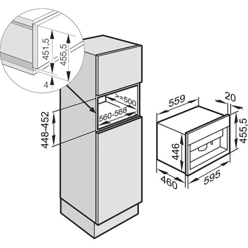 Кофемашина Miele CVA 5068 BK