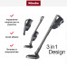 Пылесос Miele SMUL1 Triflex HX1 графитовый серый