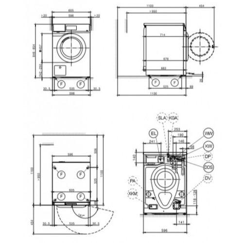Стиральная машина Miele PWM 507 DP RU LW