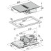 Варочная панель с вытяжкой Miele KMDA 7272 FL-U