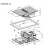 Варочная панель с вытяжкой Miele KMDA 7676-1 FL